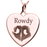 B&B Heart Actual Noseprint Pet Cremation Jewelry-Jewelry-New Memorials-14K Solid Rose Gold (allow 4-5 weeks)-No Chamber (flat)-Afterlife Essentials
