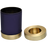 Candle Holder Series Round Blue Nightfall Baby 20 cu in Cremation Urn-Cremation Urns-New Memorials-Afterlife Essentials