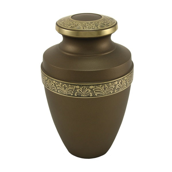 Grecian Rustic Bronze Large/Adult Cremation Urn — Afterlife Essentials