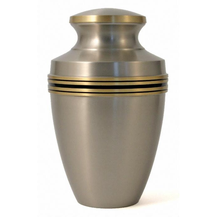 Grecian Pewter Large/Adult Cremation Urn — Afterlife Essentials