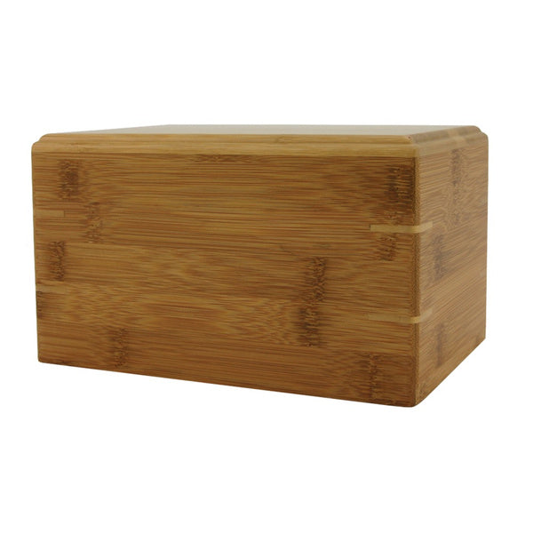 Bamboo Box Medium Cremation Urn-Cremation Urns-Terrybear-Afterlife Essentials