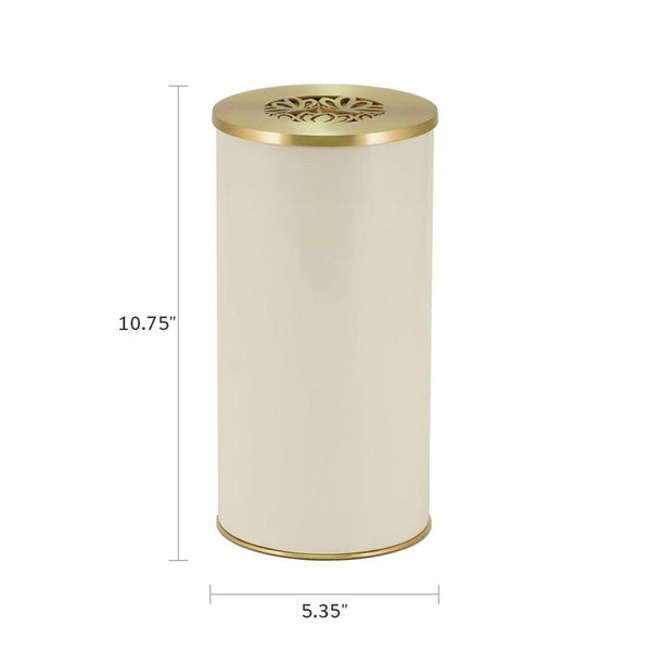 Cascade Scatter™ Geneva Butterfly Ivory Full Size Cremation Urn-Cremation Urns-Terrybear-Afterlife Essentials