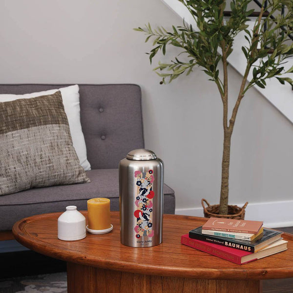 Enchanted Essence Cranes Pewter Full Size Cremation Urn-Cremation Urns-Terrybear-Afterlife Essentials