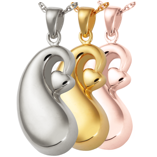 Infinite Tear Of Love Pendant Cremation Jewelry-Jewelry-New Memorials-Afterlife Essentials