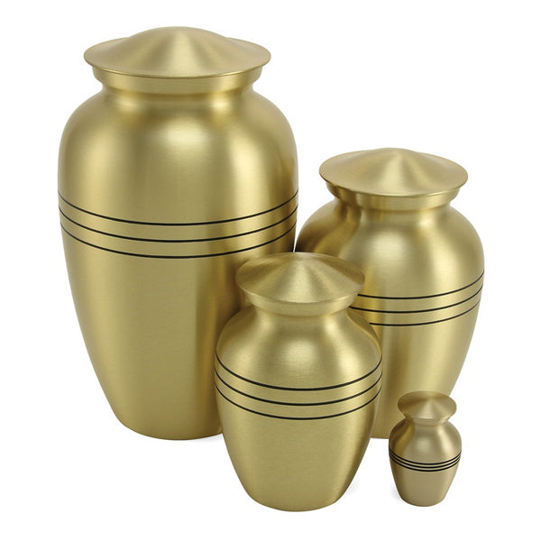 Classic Bronze, Small Cremation Urn-Cremation Urns-Terrybear-Afterlife Essentials