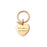 Fingerprint Heart Memorial Key Chain with Angel Wing Charm-Jewelry-Anavia-Afterlife Essentials