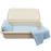 Standard Pet Casket - Almond with Blue-Pet Caskets-Titan Caskets-Afterlife Essentials