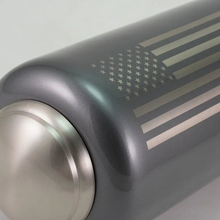 Eternal Essence Flag Gray Full Size Cremation Urn