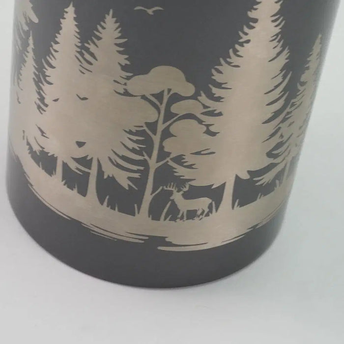 Eternal Essence Forest Gray Full Size Cremation Urn-Cremation Urns-Terrybear-Afterlife Essentials