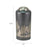 Eternal Essence Forest Gray Full Size Cremation Urn-Cremation Urns-Terrybear-Afterlife Essentials