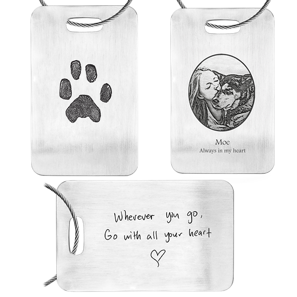 Personalized Luggage Tag-Accessories-New Memorials-Afterlife Essentials