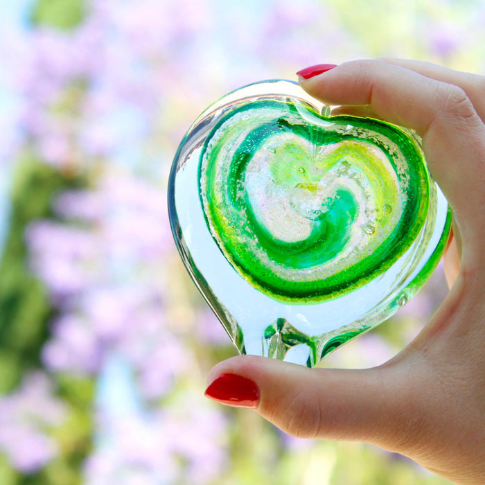 Living Glass Hearts-Cremation Urns-The Living Urn-Afterlife Essentials