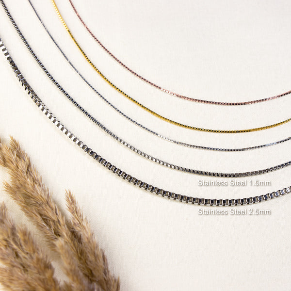 Box Necklace Chain
