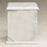 Evermore White 230 cu Square Stone Cremation Urn-Cremation Urns-Infinity Urns-Afterlife Essentials