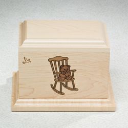 Rocking Chair 52 cu Child Cremation Urn-Cremation Urns-Infinity Urns-Afterlife Essentials