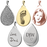 Personalized Teardrop Pendant Cremation Jewelry
