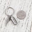 Angel Wing Charm Polish Cylinder Memorial Key Chain-Jewelry-Anavia-Afterlife Essentials