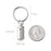 Polished Cylinder Memorial Key Chain-Jewelry-Anavia-Afterlife Essentials