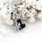 Crystal Black Butterfly Heart Memorial Necklace Cremation Jewelry-Jewelry-Anavia-Afterlife Essentials