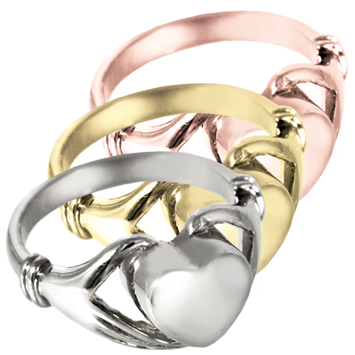 Heart Ring Urn Cremation Jewelry-Jewelry-New Memorials-Afterlife Essentials