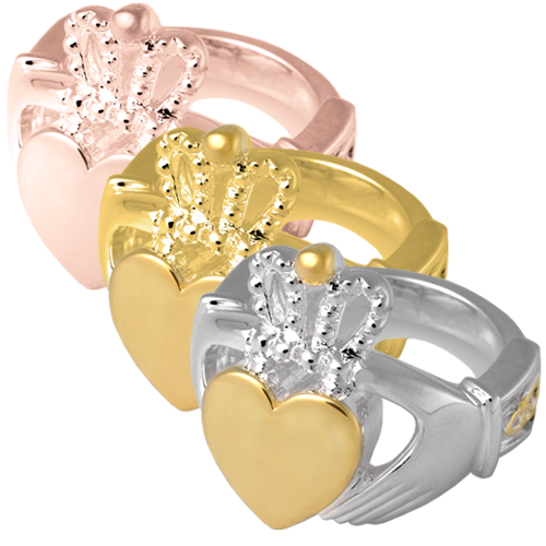 Claddagh Ring Urn Cremation Jewelry-Jewelry-New Memorials-Afterlife Essentials