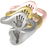 Double Chamber Heart Ring Hand and Foot Print Cremation Jewelry-Jewelry-New Memorials-Afterlife Essentials
