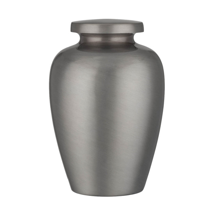 Cretian Pewter 205 cu. in. Cremation Urn-Cremation Urns-The Living Urn-Pewter-Afterlife Essentials