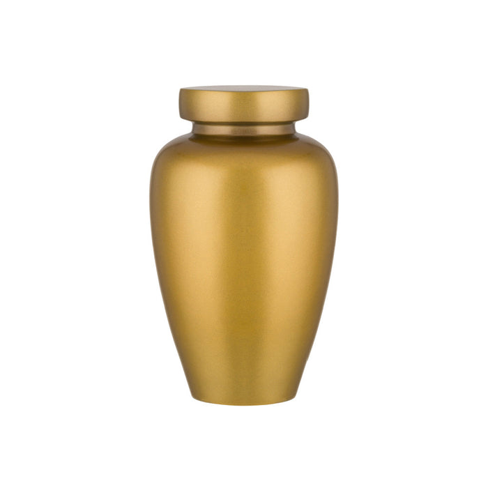 Athenian 38 cu. in. Cremation Urn-Cremation Urns-The Living Urn-Gold-Afterlife Essentials