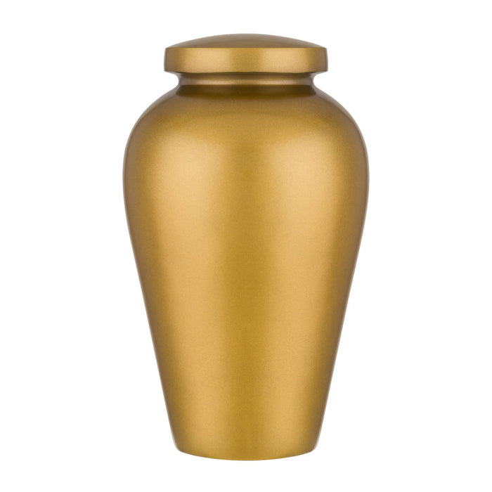 Athenian 86 cu. in. Cremation Urn-Cremation Urns-The Living Urn-Gold-Afterlife Essentials