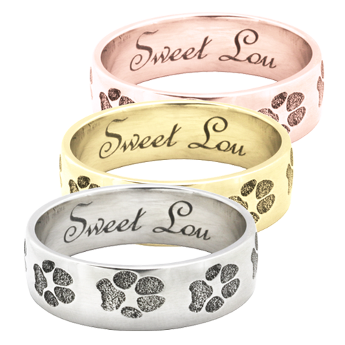 Personalized Band Ring