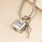 Lock and Key Pendant Cremation Jewelry-Jewelry-New Memorials-Afterlife Essentials