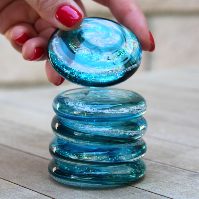 Living Glass Touchstones-Cremation Urns-The Living Urn-Afterlife Essentials