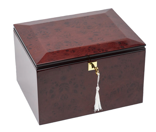Burlwood Memory Box, Large/Adult Cremation Urn-Cremation Urns-Urns of Distinction-Afterlife Essentials