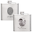 Personalized Flask + Collapsible Shot Glass-Accessories-New Memorials-Afterlife Essentials