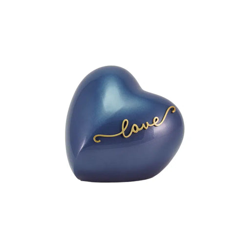 Adoring Heart Indigo Extra Small Cremation Urn