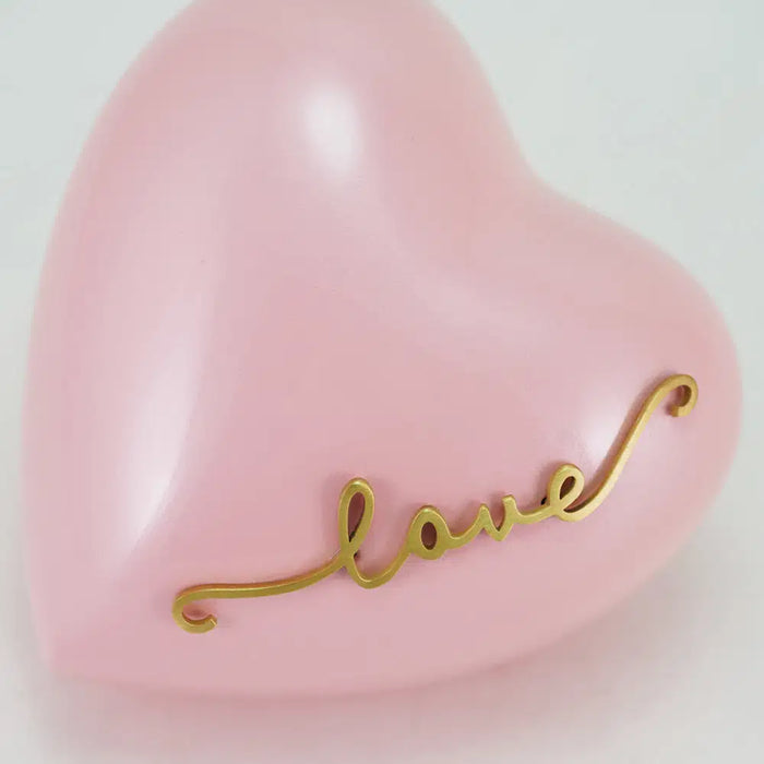Adoring Heart Pearl Pink Extra Small Cremation Urn