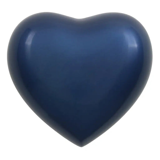 Arielle Sky Blue Heart Cremation Urn