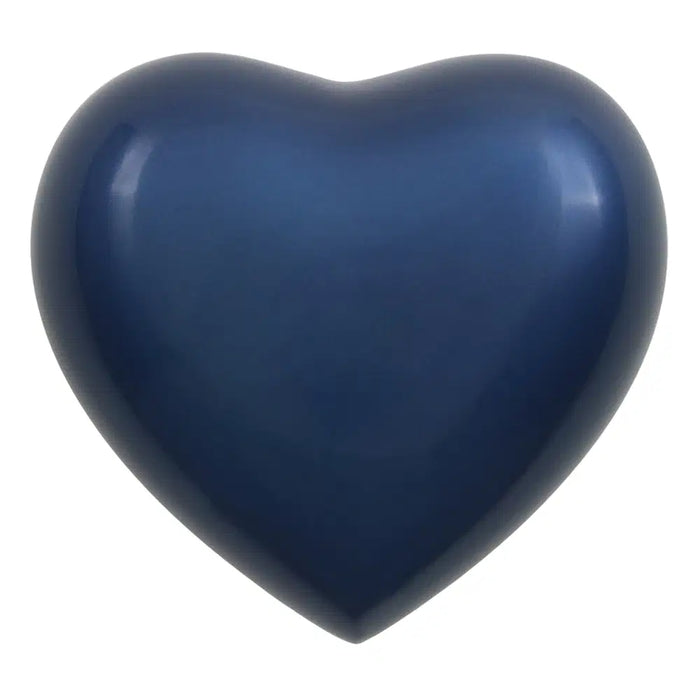 Arielle Sky Blue Heart Cremation Urn