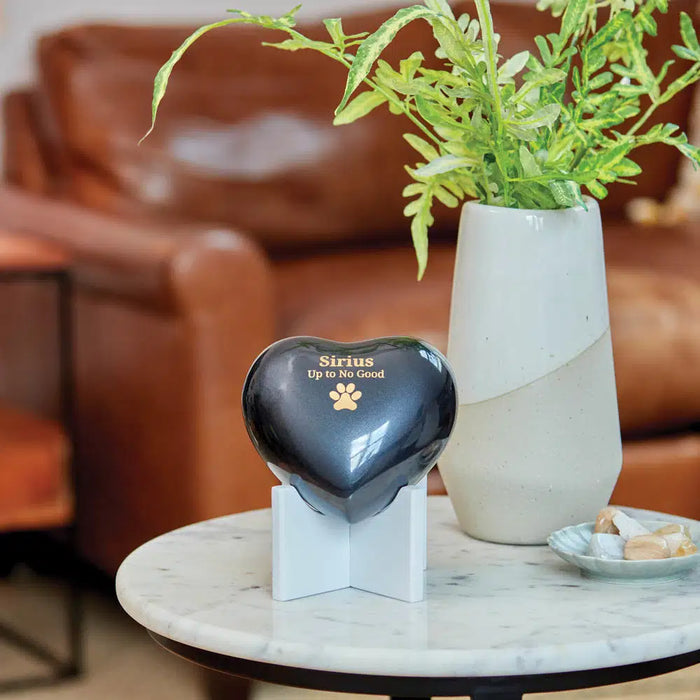 Arielle Night Sky Heart Cremation Urn
