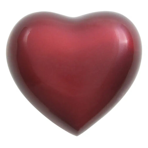 Arielle Ruby Heart Cremation Urn