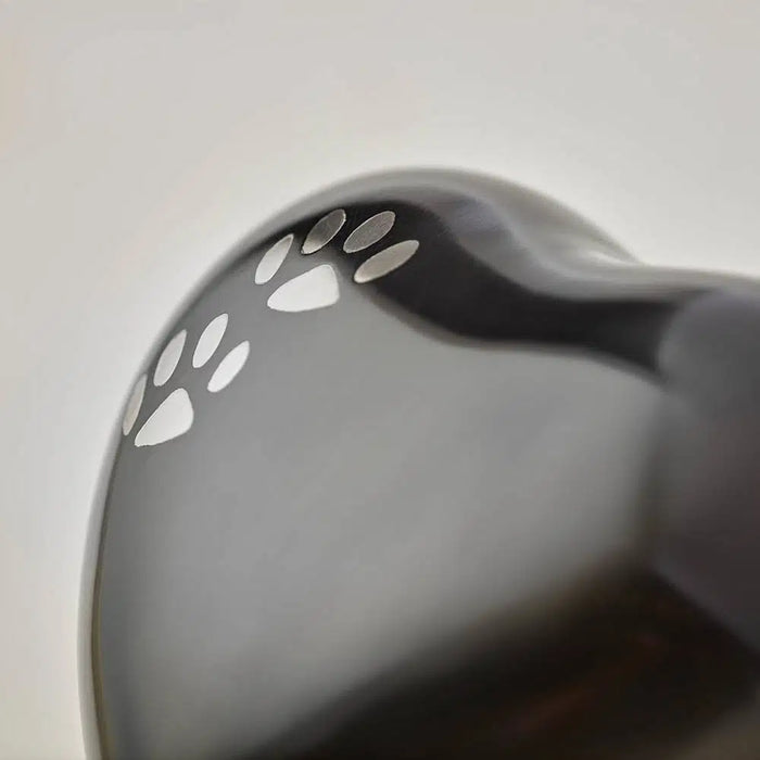 Arielle Slate Heart Paw Cremation Urn