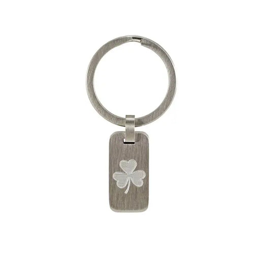 Pewter Key Chain Clover-Jewelry-Terrybear-Afterlife Essentials