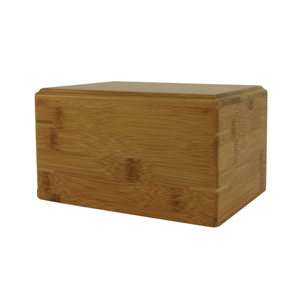 Bamboo Box Small Cremation Urn-Cremation Urns-Terrybear-Afterlife Essentials