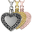 Rimmed Heart Cremation Jewelry-Jewelry-New Memorials-Afterlife Essentials
