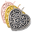 Scroll Heart Cremation Jewelry-Jewelry-New Memorials-Afterlife Essentials