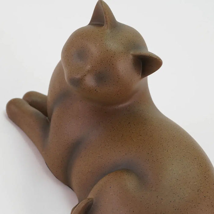 Cozy Cat Sable Petite Cremation Urn
