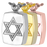 Star Of David Cremation Jewelry-Jewelry-New Memorials-Afterlife Essentials