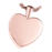 Classic Heart Small Pendant Cremation Jewelry-Jewelry-New Memorials-14K Solid Rose Gold-Afterlife Essentials