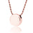 Slide Round Pendant Cremation Jewelry-Jewelry-New Memorials-Afterlife Essentials