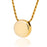 Slide Round Pendant Cremation Jewelry-Jewelry-New Memorials-Afterlife Essentials